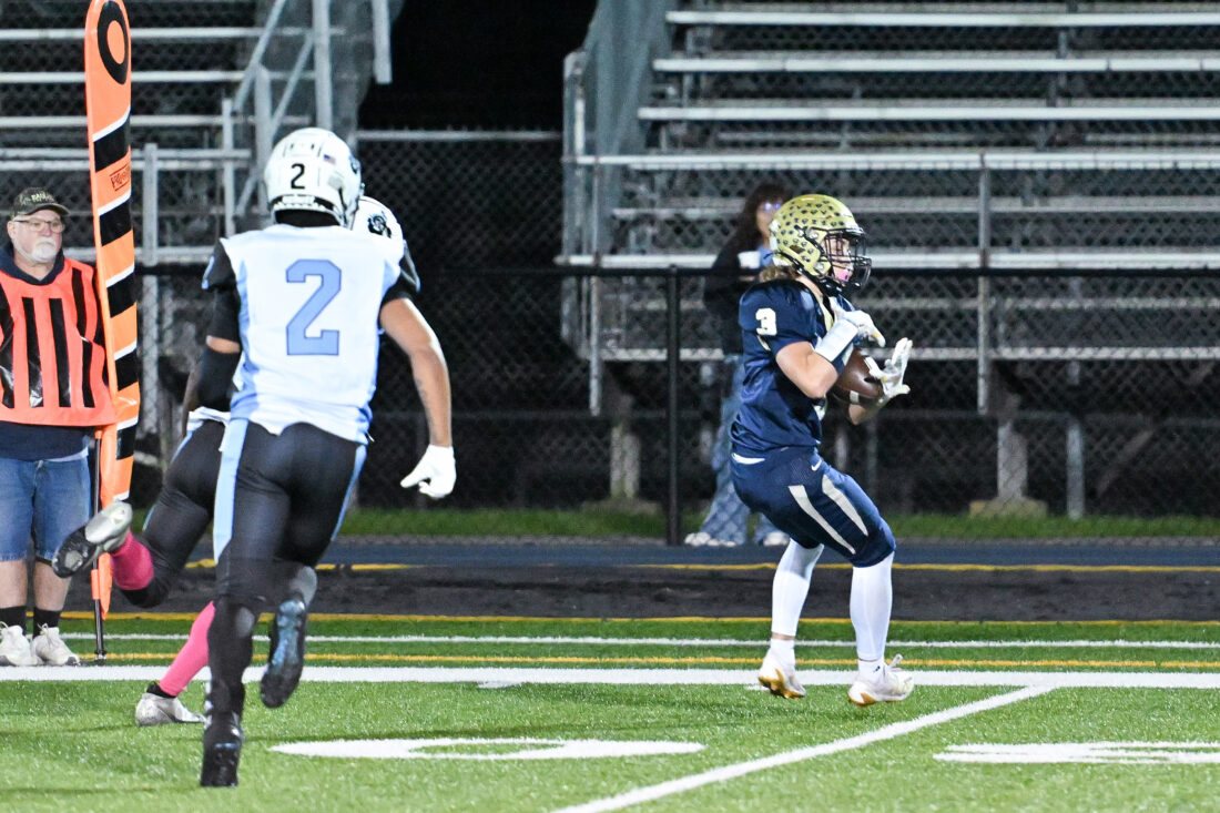 Spackman, Nagle heroics lift Bald Eagle Area football in double OT